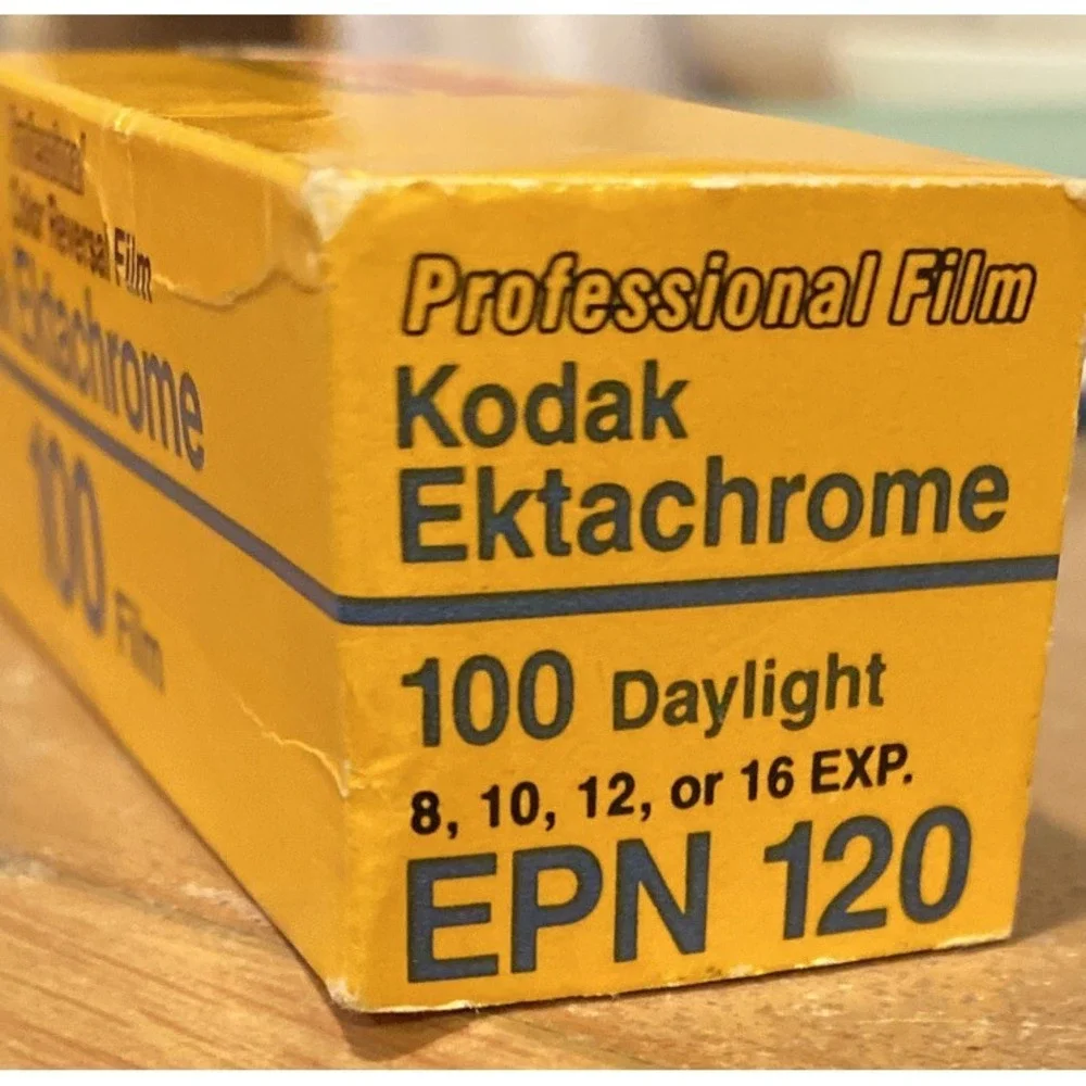 Kodak Ektachrome Professional Color Reversal Film 100 Daylight EPN 120 Exp 1986